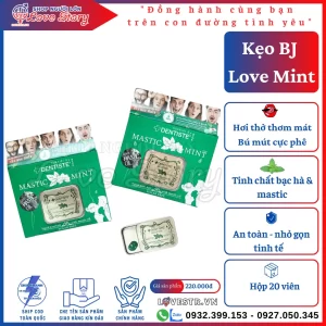 kẹo bj love mint bạc hà