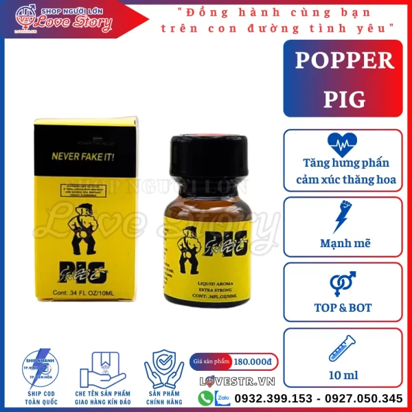 popper pig 10ml